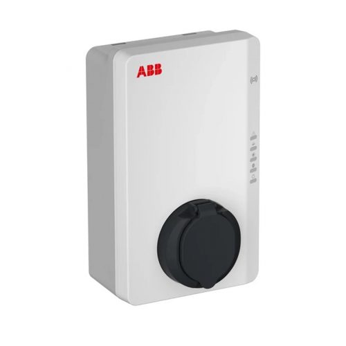 ABB Terra AC W7-T-0 okos töltő, 7 kW, 1 fázis, Type2 aljzat, WiFi, Bluetooth, Ethernet