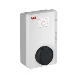   ABB Terra AC W22-T-RD-M-0 okos töltő, 22 kW, 3 fázis, Type2 aljzat, RFID, WiFi, Bluetooth, LCD kijelző, MID hiteles mérő, Ethernet