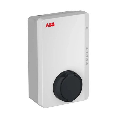 ABB Terra AC W22-T-R-0 okos töltő, 22 kW, 3 fázis, Type2 aljzat, RFID, WiFi, Bluetooth, Ethernet