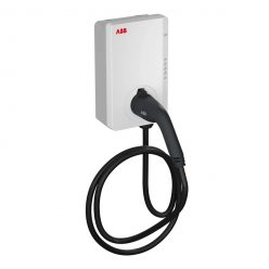   ABB Terra AC W22-G5-R-C-0 okos töltő, 22 kW, 3 fázis, 5 m kábel, Type2 aljzat, RFID, WiFi, Bluetooth, 4G, Ethernet