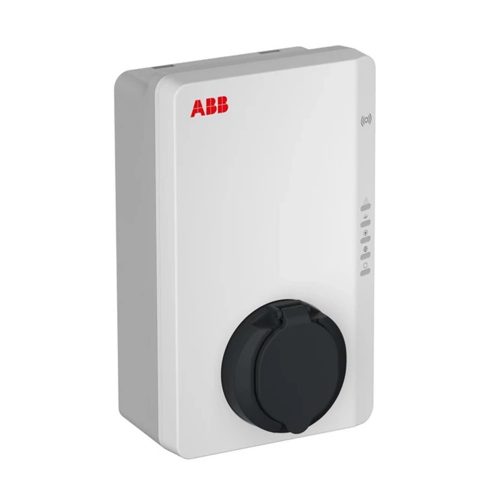 ABB Terra AC W11-T-R-0 okos töltő, 11 kW, 3 fázis, Type2 aljzat, RFID, WiFi, Bluetooth, Ethernet